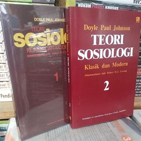 Jual Teori Sosiologi Klasik Dan Modern 1 Dan 2 Shopee Indonesia