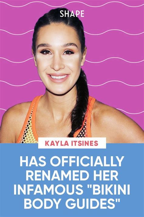 Kayla Itsines Has Officially Renamed Her Infamous Bikini Body Guides