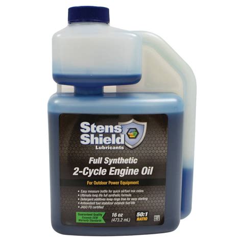 Stens Shield 770 160 2 Cycle Engine Oil 50 1 Full Synthetic Twelve 16