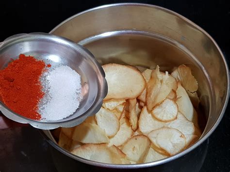 Tapioca Cassava Chips Plate To Palate