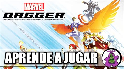 MARVEL DAGGER Cómo se juega TUTORIAL Juego de Mesa unna YouTube