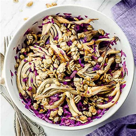 Warm Roasted Fennel Salad For Two - May I Have That Recipe?