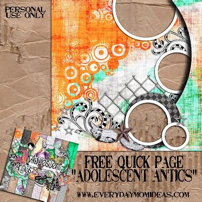 Kits De Scrapbook 6 Ideas Y Material Gratis Para Fiestas Y