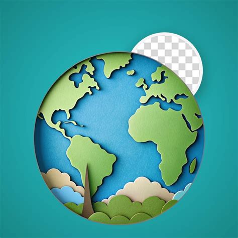 Premium Psd D Rendering Low Poly Earth Globe Illustration