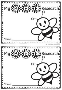 All About Bees Research Booklet By Mrs Dees Classroom Tpt