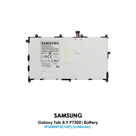 Samsung Galaxy Tab P Battery Sp A S P Mah