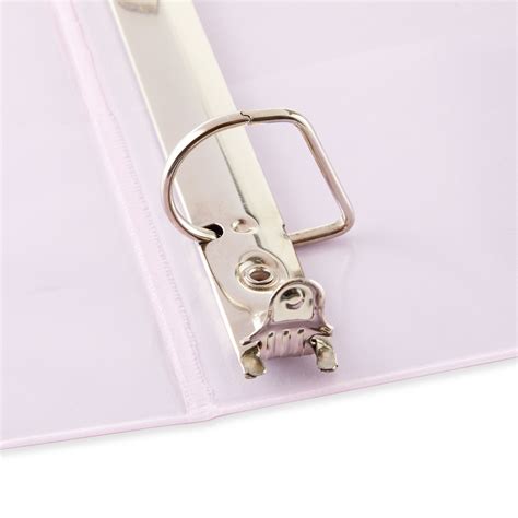 Pen Gear Durable 3 Ring 1 Inch View Binder Lilac D Rings 220 Sheet