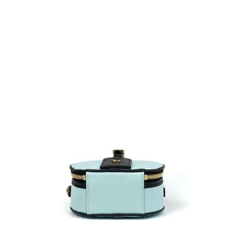 Louis Vuitton Boîte à Chapeau Mini In Blue épi Leather At 1stdibs