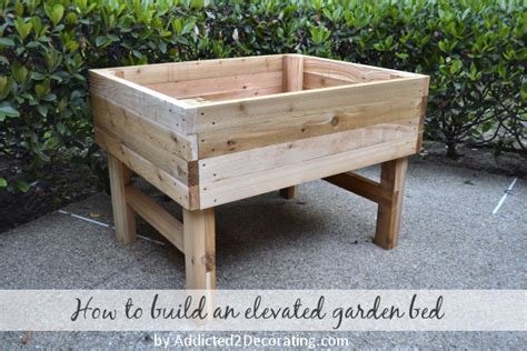 How To Build An Elevated Garden Bed