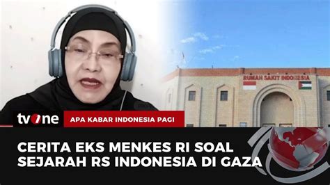 Eks Menkes Siti Fadilah Buka Suara Soal Sejarah RS Indonesia Di Gaza