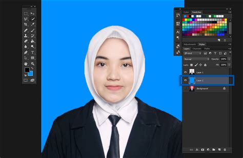 Kode Warna Biru Pas Foto Di Photoshop Ide Perpaduan Warna Images