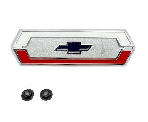 Restoparts Bowtie Tailgate Emblem For Chevrolet El Camino