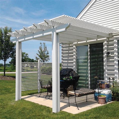 Attached Pergola