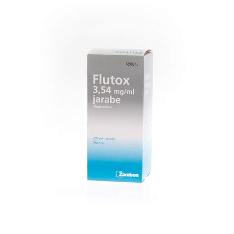 Flutox Mg Ml Jarabe Frasco Ml