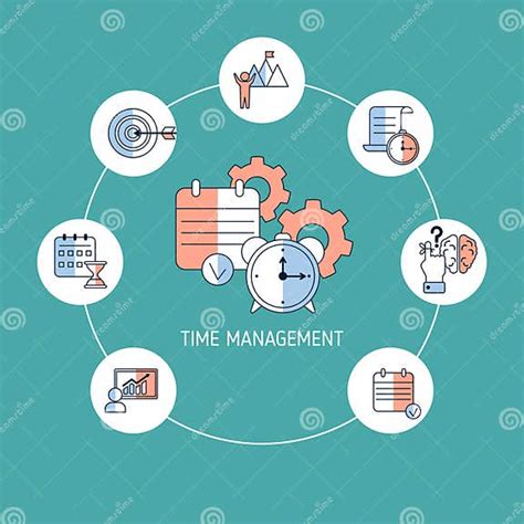 Time Management Vector Concept Stock Vector Illustration Of Concept Icon 172146001