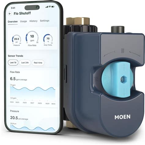 Moen Flo Smart Water Monitor And Automatic Shutoff Sensor Wi