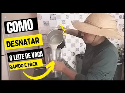 Como Desempedrar O Leite Rapido - Como desnatar o leite, simples e rápido, beba leite sem gordura 🤠 - YouTube