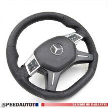 Volant Aplati Cuir Multifonction Mercedes Ml W Dsg Avec Airbag