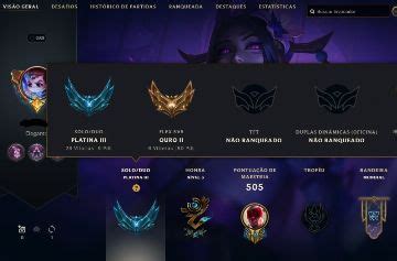 Conta Lol Platina E Full Champs League Of Legends Contas Ggmax