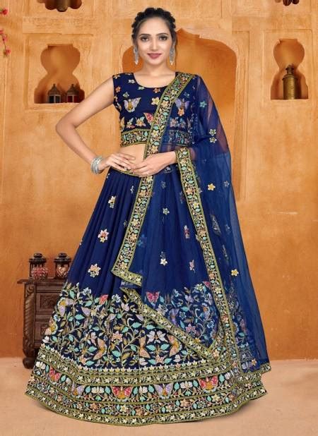 Amoha C 1943 Colors Party Wear Lehenga Choli Catalog The Ethnic World