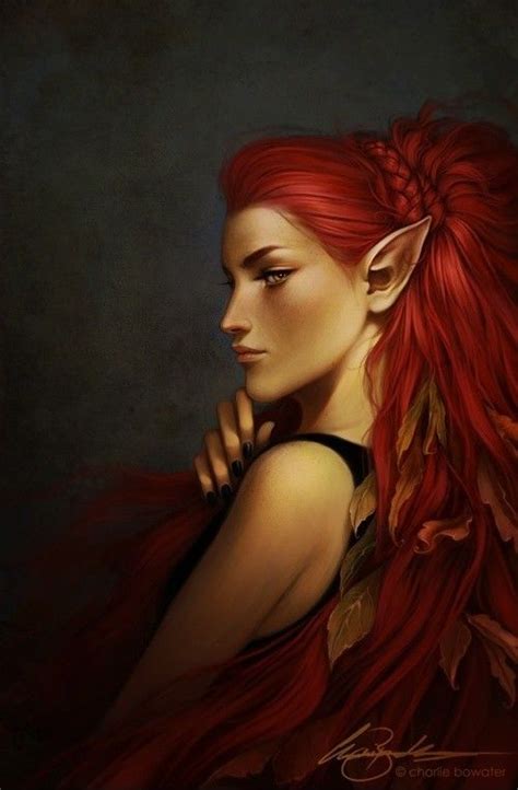 Images Anges Elfes Fees Lutins Female Elf Elves Fantasy Art