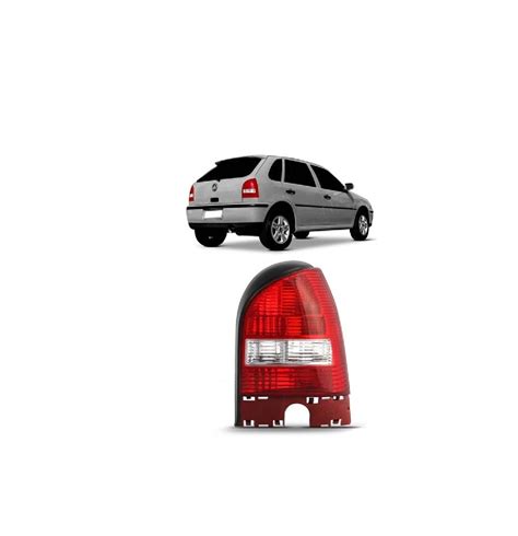 Lanterna Traseira Vw Gol G Bicolor Lado Direito Shopee Brasil