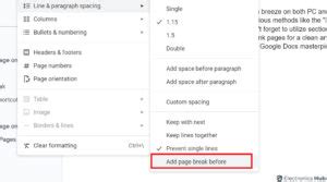 Add A Page On Google Docs Quick Guide