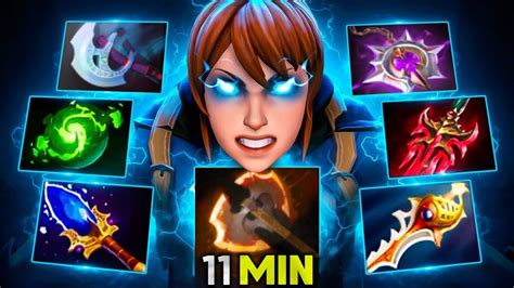 Min Battle Fury Marci Divine One Shot Everyone Dota Pro