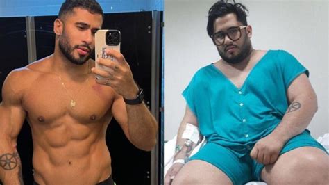 150 kg influencer driblou os riscos de morte e melhorou a saúde