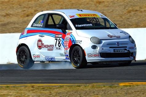 Daily Turismo 10k Martini Livery 2012 Fiat 500 World Challenge Racer