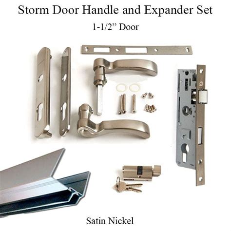 Andersen Storm Door Handle And Expander Set 1 12 Inch Door Satin N Golden Locks Inc