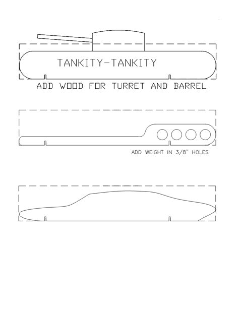 Pinewood Derby Templates Create Winning Cars With Our High Quality