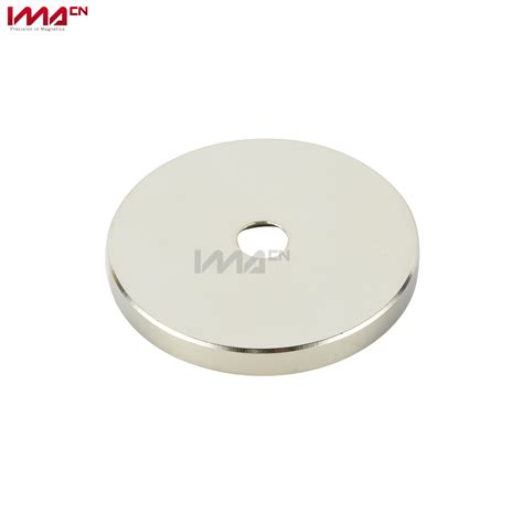 Powerful N M Countersunk Hole Neodymium Ring Magnet For Pot Magnets