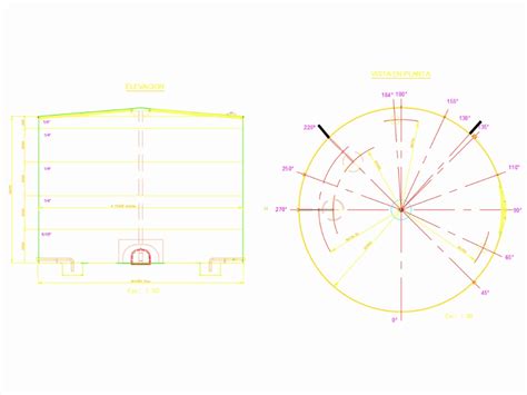 Tanque En AutoCAD Descargar CAD Gratis 128 53 KB Bibliocad