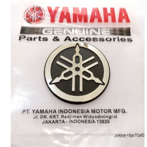 Jual Emblem Logo Garputala Yamaha Timbul 5cm Original Shopee Indonesia