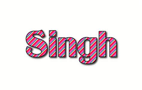 Singh Logo | Free Name Design Tool from Flaming Text