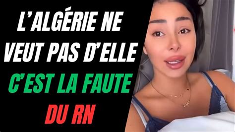 ELLE PLEURE CAR ELLE NE PEUT PAS ALLER EN ALGÉRIE ELLE ACCUSE L