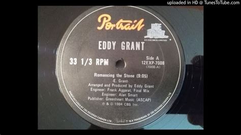 Eddy Grant Romancing The Stone Extended Version Romancing The Stone Eddy Grant Romance