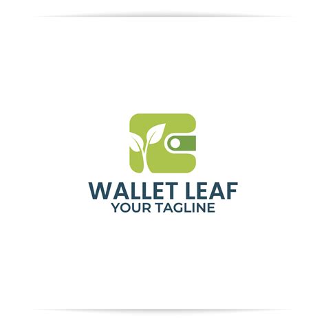 logo design green wallet vector 10595792 Vector Art at Vecteezy