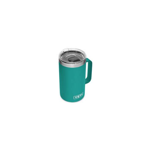 Yeti Rambler 24 Oz Mug With Magslider Lid Aquifer Blue