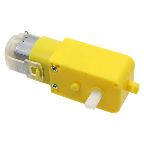 Motorreductor Tt Ejes Amarillo Vdc Pl Stico Grupo Electrostore