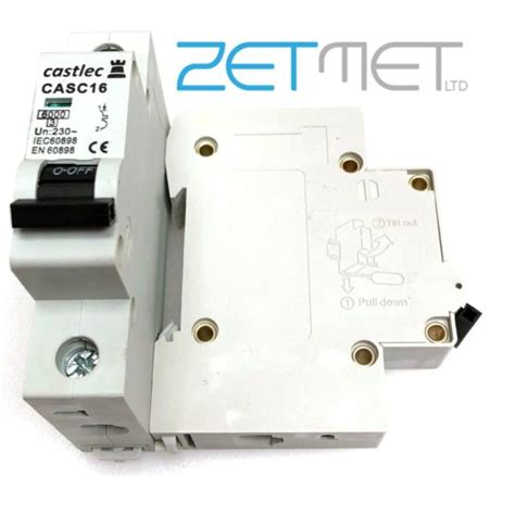 Castlec Casc Single Pole Type C Ka V Miniature Circuit