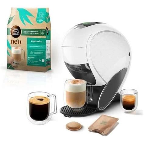 KRUPS Machine à café NESCAFÉ Dolce Gusto NEO Dosettes compostables et