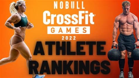 2022 Crossfit Games Individual Athletes Ranked Youtube