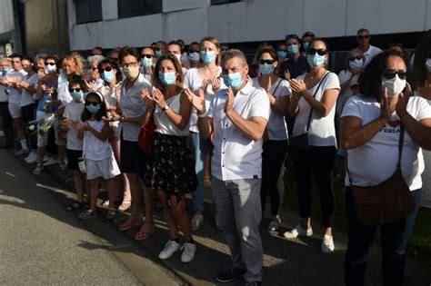 Bayonne 6000 personnes défilent en blanc pour le chauffeur agressé