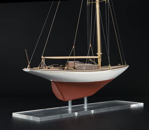 124 Scale Yacht Model Of Dublin Bay 24 By ©marine Model Makers Model