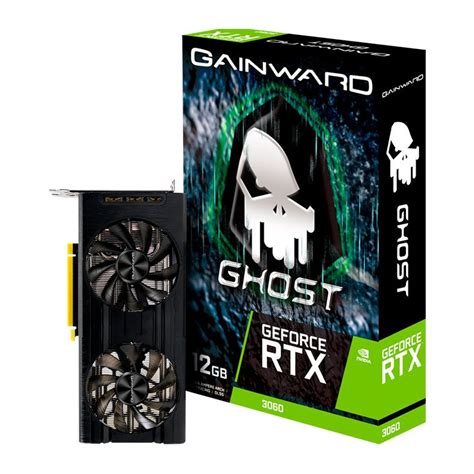 Placa De Video Gainward Geforce Rtx 3060 Ghost 12gb Gddr6 192 Bit Ne63060019k9 190au Pichau