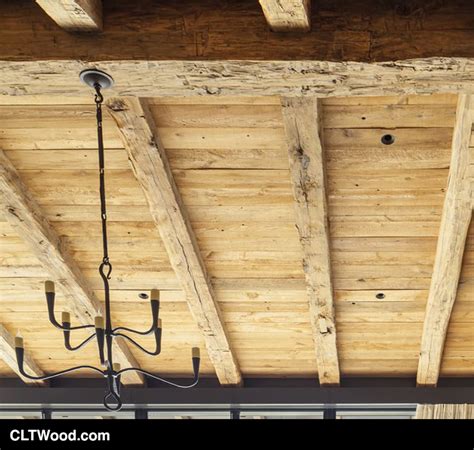 Solid Wood Ceiling Beams – CLT WOOD