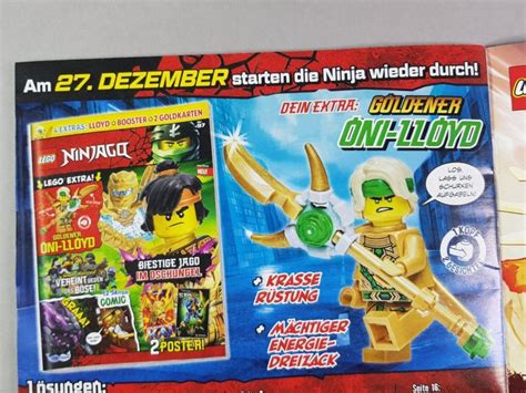 LEGO Ninjago Magazin 96 Review Und Goldene Heftvorschau