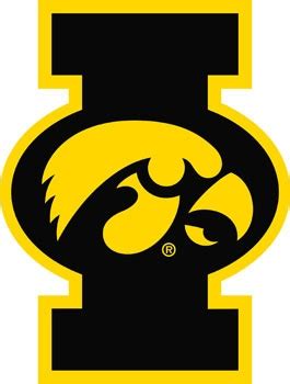 University of Iowa Logo | Iowa Tigerhawk Overlay